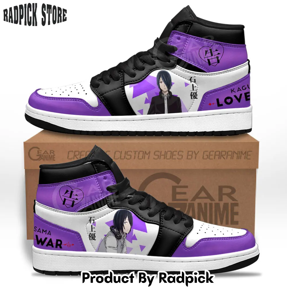 Yu ishigami air jordan high top sneakers anime kaguyasama mv17  rp0359166